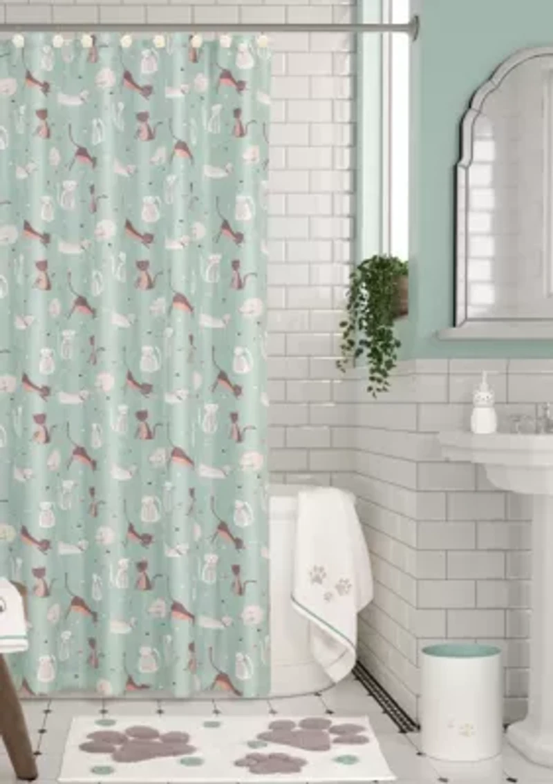 Dogs & Cats Shower Curtain