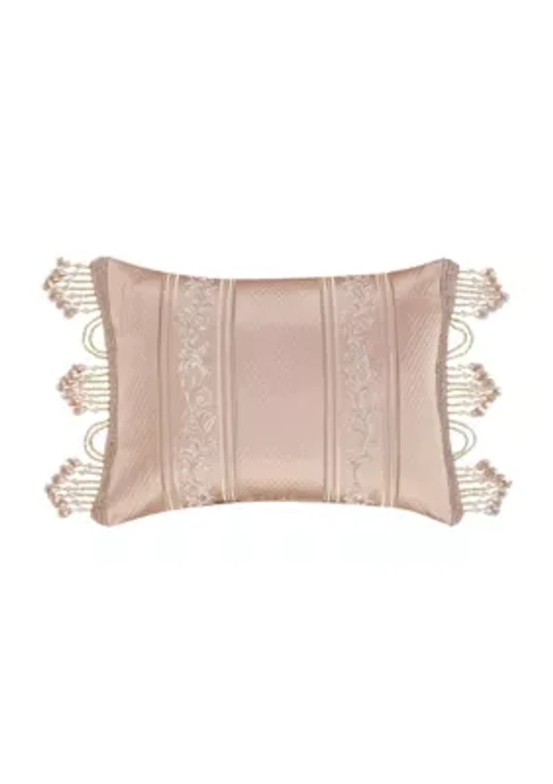 Rosewater Boudoir Decorative Throw Pillow