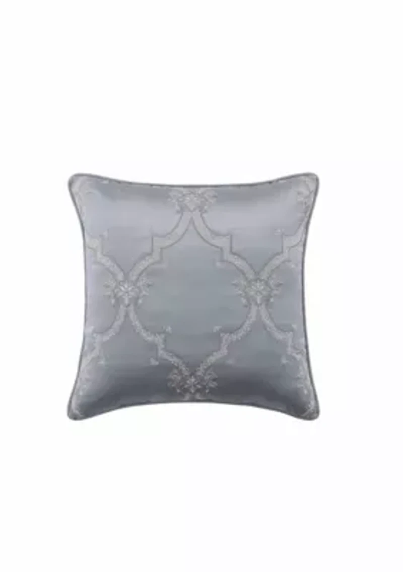 Sondra 20" Square Embellished Decorative Throw Pillow