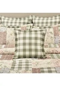 Eloise 18" Square Decorative Throw Pillow