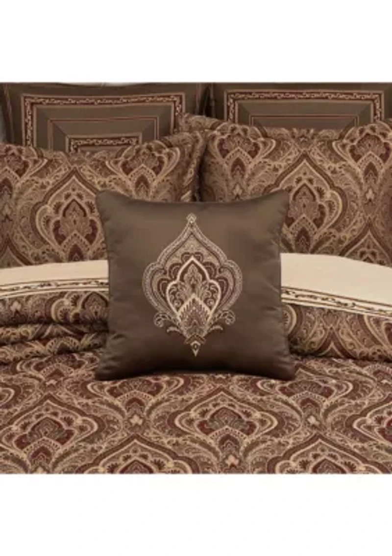 Odette 18" Square Decorative Throw Pillow