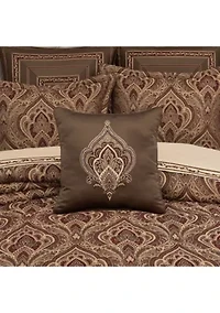 Odette 18" Square Decorative Throw Pillow