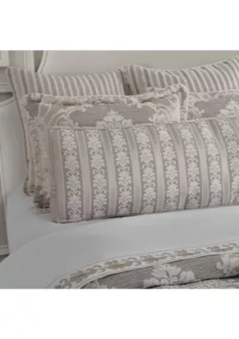 Queensbury Bolster Decorative Throw Pillow