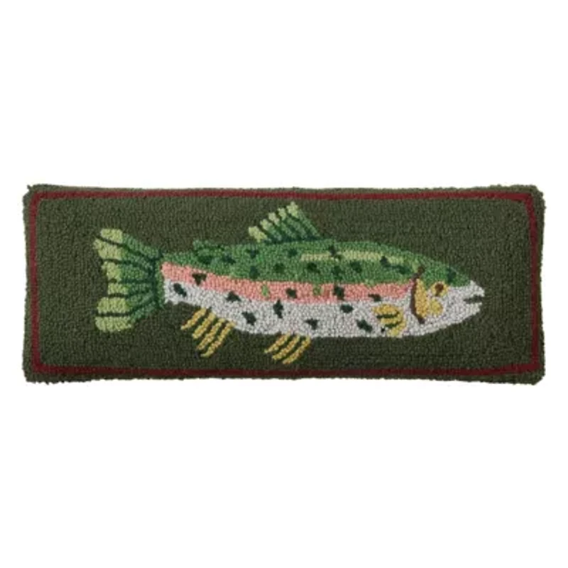 Camp Wandawega Trout Hook Pillow