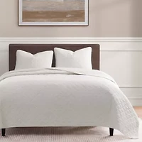 Indigo Hill by HiEnd Accents Cotton Comfort Shabby Chic Bedding Lightweight 3 Piece Quilt Set