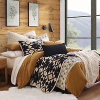 Paseo Road High Desert Reversible Aztec Southwestern Rustic Bedding 3 Piece Quilt Set