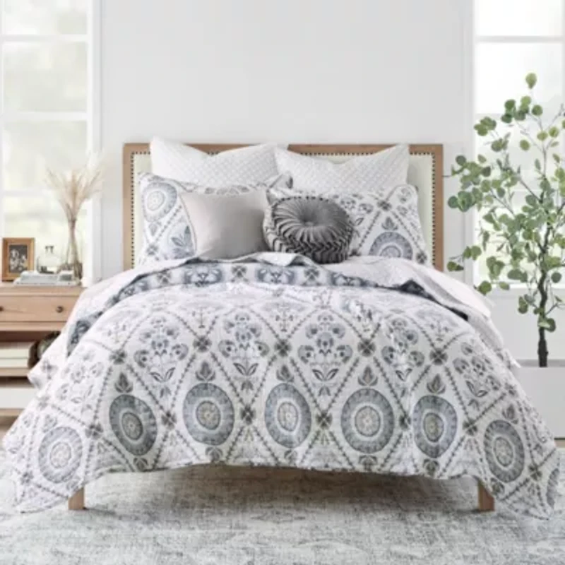 Maeve Neutral King Quilt Set
