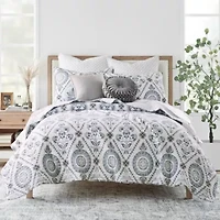 Maeve Neutral King Quilt Set