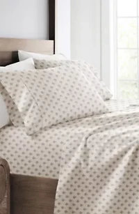 Sheet Set Patterned Microfiber Ultra Soft Bedding Floral Bouquet