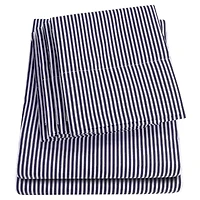 1500 Count Classic Stripe 6 Piece Microfiber Sheet Set