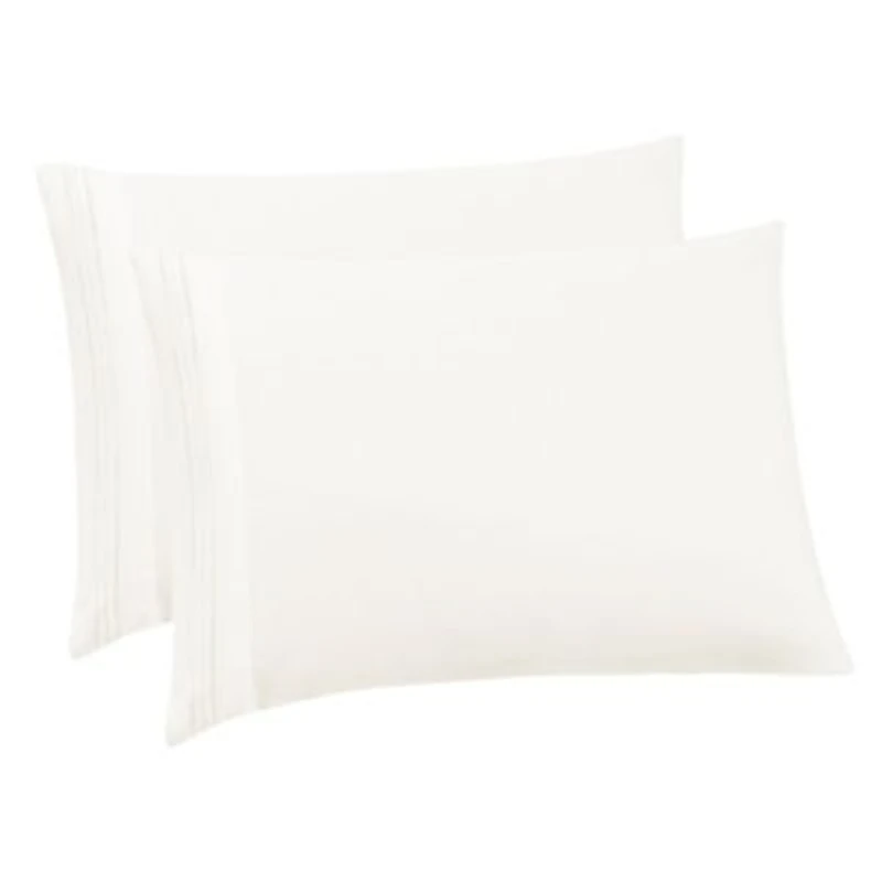 Luxury Embroidered Ultra Soft Microfiber Pillowcases 4-Pack