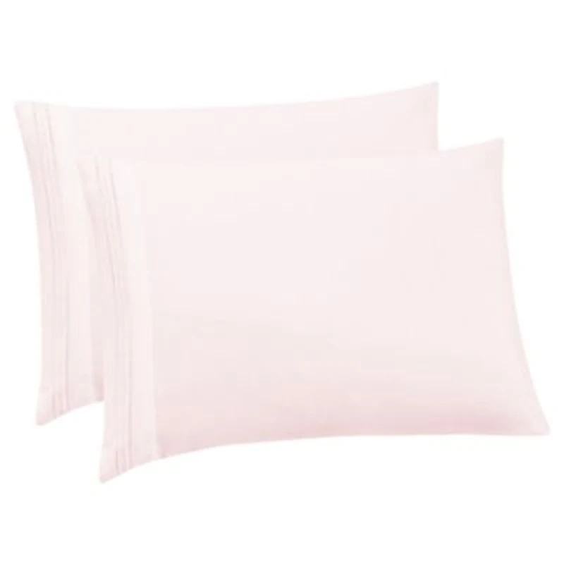Luxury Embroidered Ultra Soft Microfiber Pillowcases 4-Pack