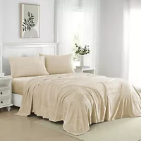 Ultra Soft Microplush Solid Fleece Sheet Set