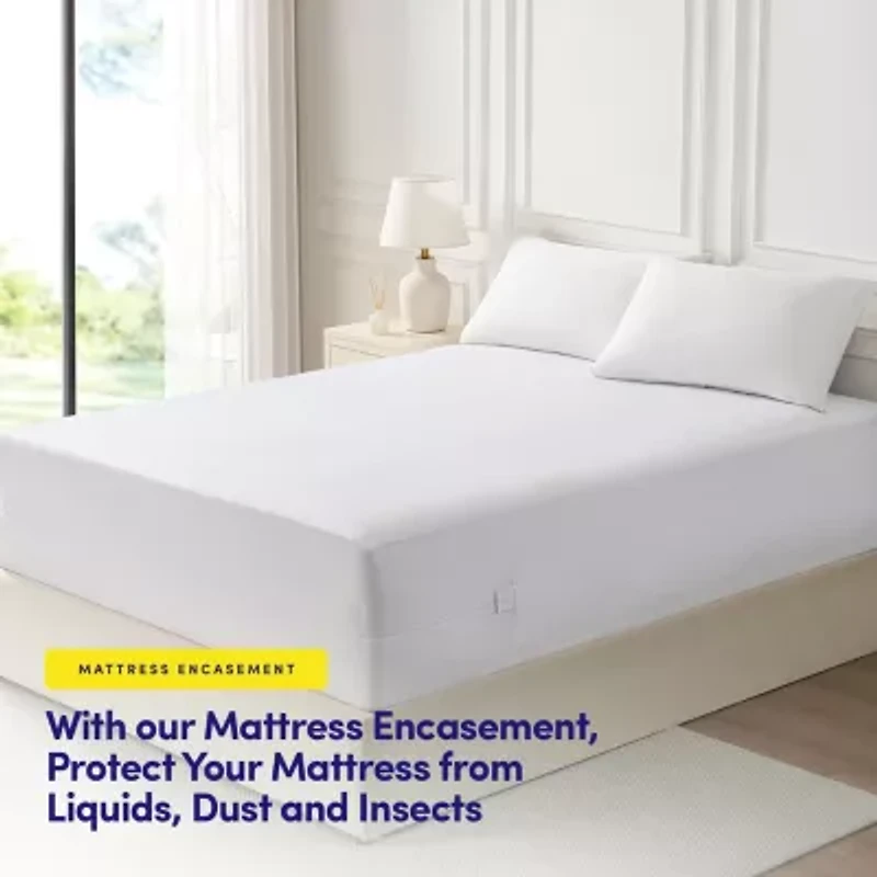 Premium Zippered Mattress or Box Spring Encasement Waterproof and Bed Bug Protection