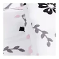 Prancing Unicorns & Stars White Pink Kids Sheet Set