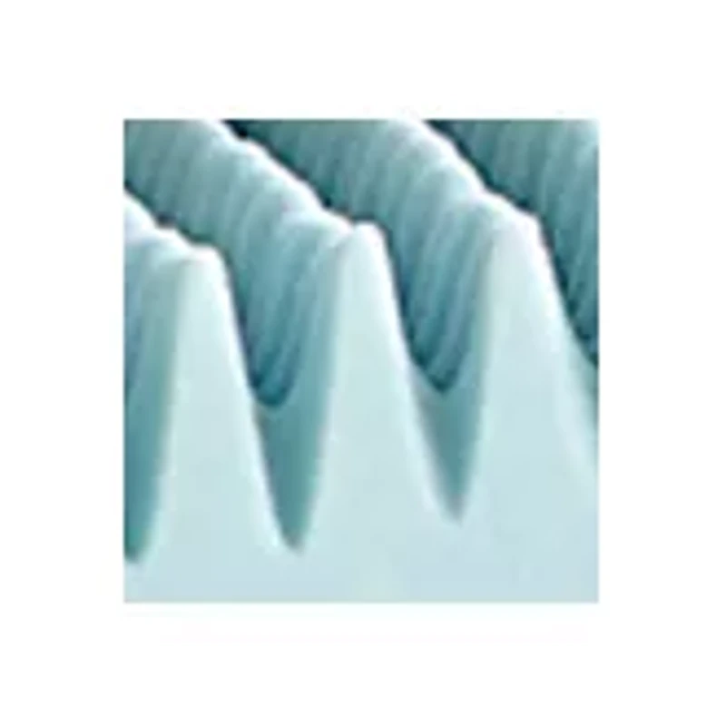 Inch Textured Gel Memory Foam and Fiber Topper