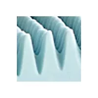 4.5 Inch Textured Gel Memory Foam and Fiber Topper