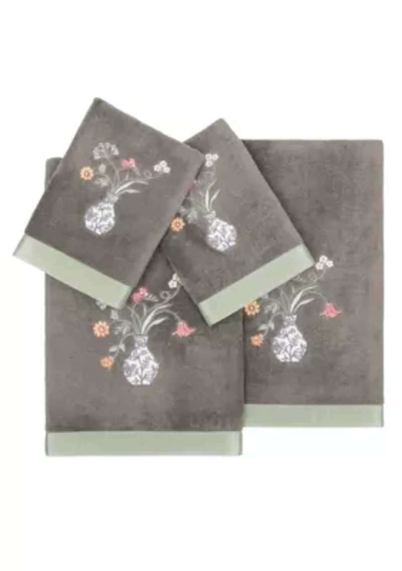 STELLA 4PC Embellished Towel Set