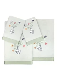 STELLA 4PC Embellished Towel Set