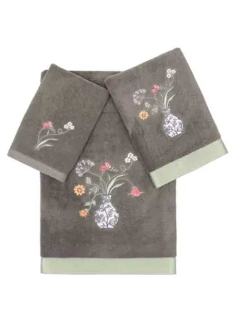 STELLA 3PC Embellished Towel Set