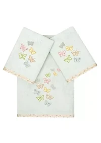 MARIPOSA 3PC Embellished Towel Set