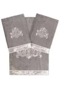 MAY 3PC Embellished Towel Set
