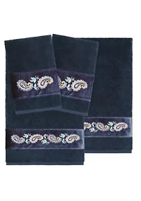 MACKENZIE 4PC Embellished Towel Set