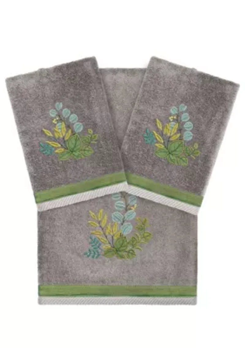 BOTANICA 3PC Embellished Towel Set