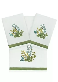 BOTANICA 3PC Embellished Towel Set