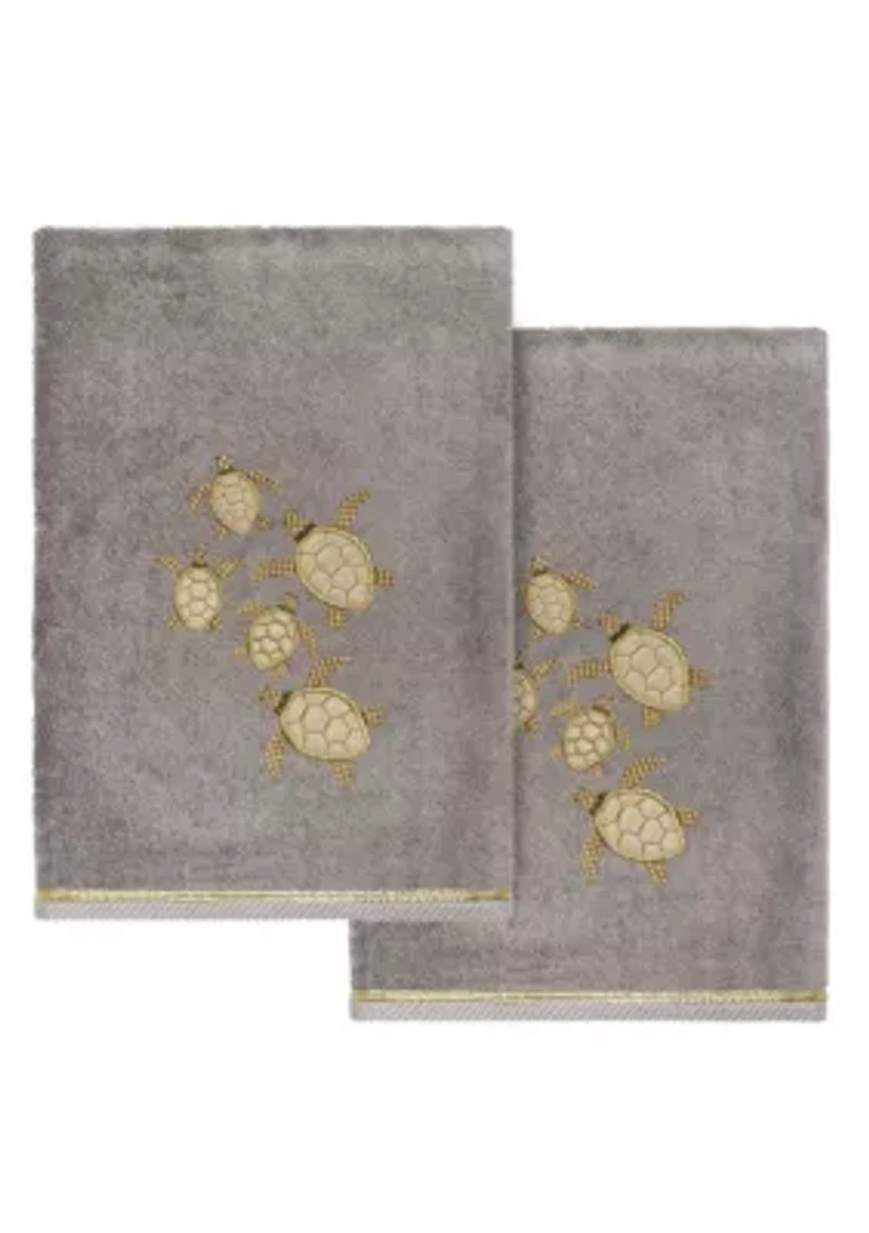 TORTUGA 2PC Embellished Bath Towel Set