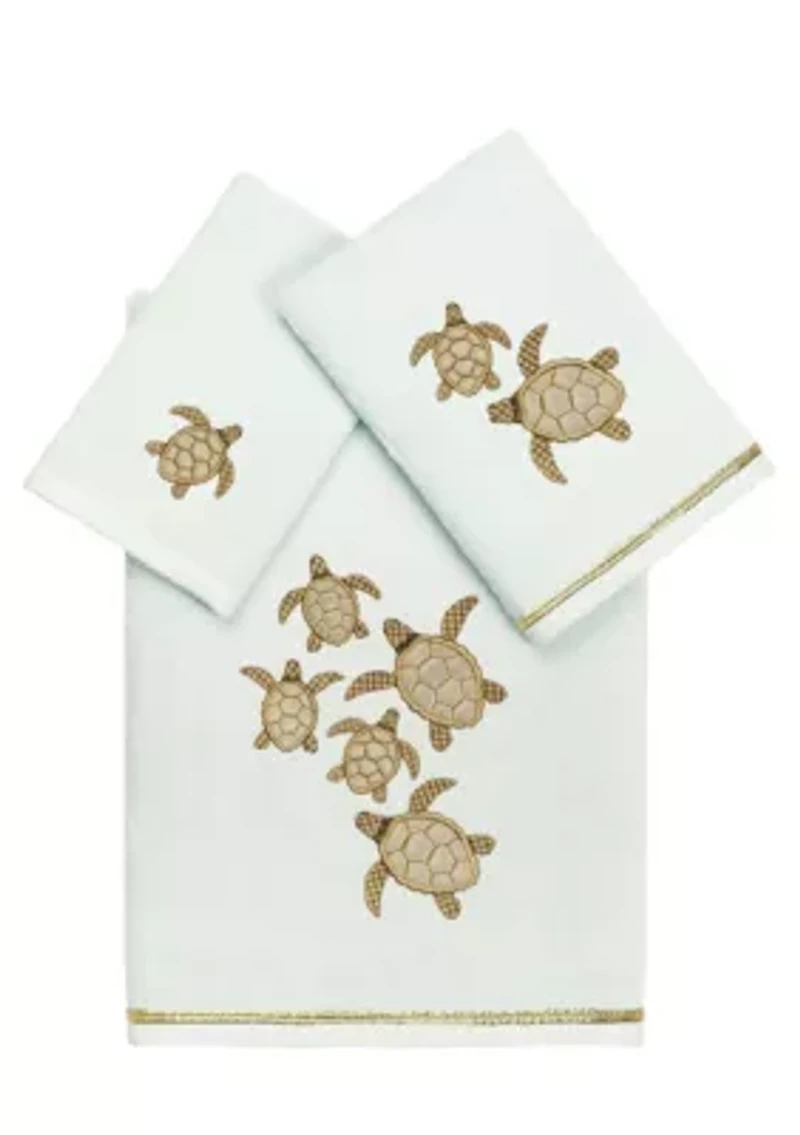 TORTUGA 3PC Embellished Towel Set