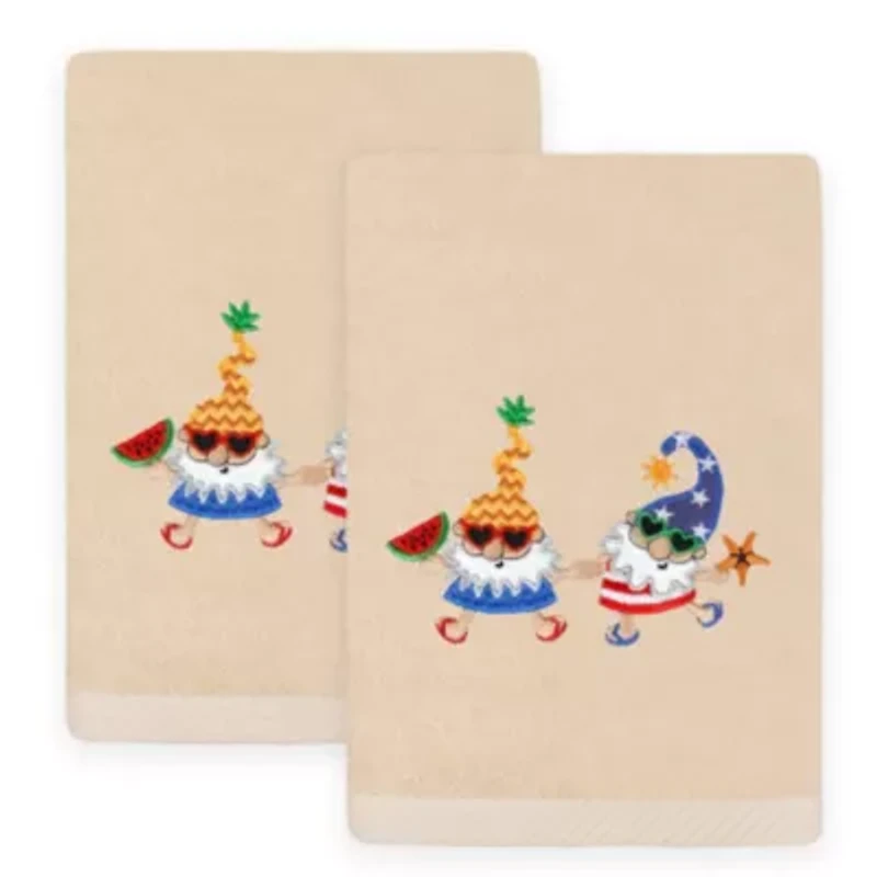 SUMMER GNOMES Hand Towels (Set of 2)
