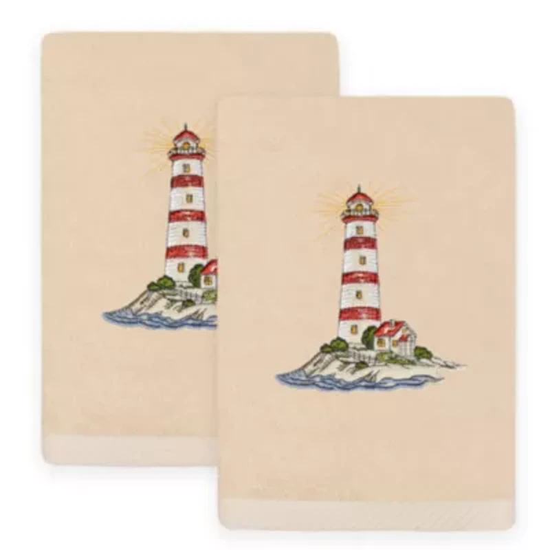 SUMMER LIGHTHOUSE Hand Towels (Set of 2)