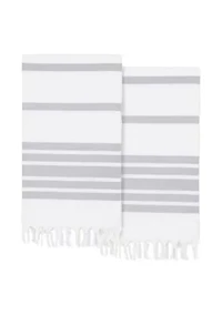 Herringbone Pestemal Beach Towel (Set of 2)