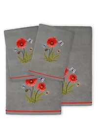 POLLY 4PC Embellished Towel Set