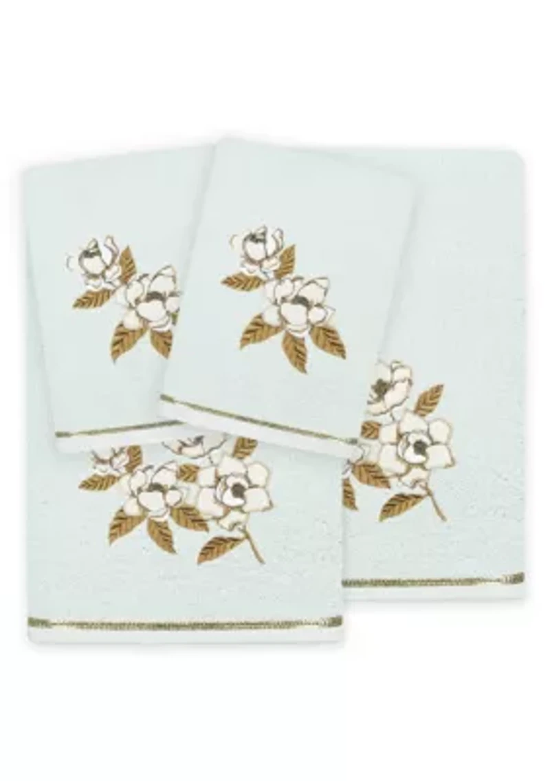 MAGGIE 4PC Embellished Towel Set