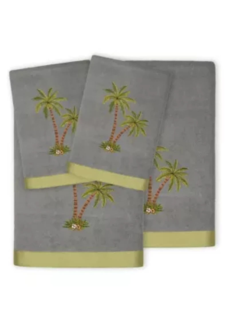 PALMERA 4PC Embellished Towel Set