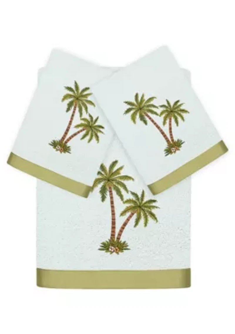 PALMERA 3PC Embellished Towel Set