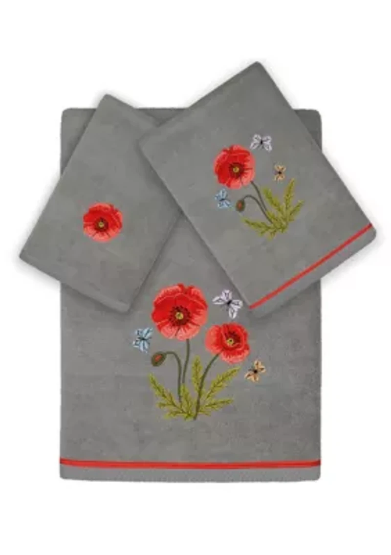 POLLY 3PC Embellished Towel Set