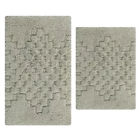 MELANGE 20X30 24X40 Bath Rug Set