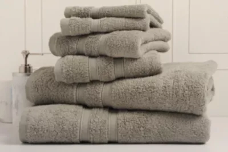 6pc Zero Twist Cotton Towel Set