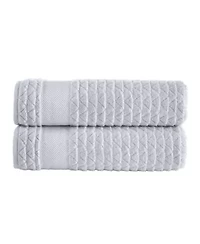 Herringbone 2 pcs Bath Sheets
