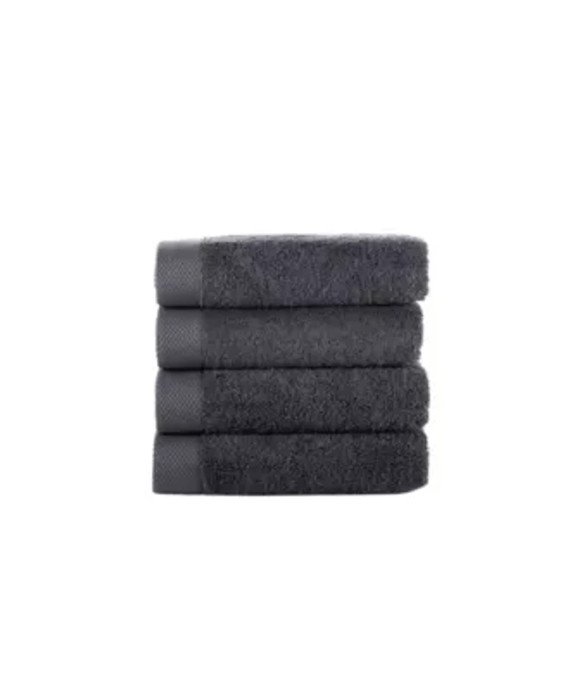 Solid Signature 4 pcs Hand Towels