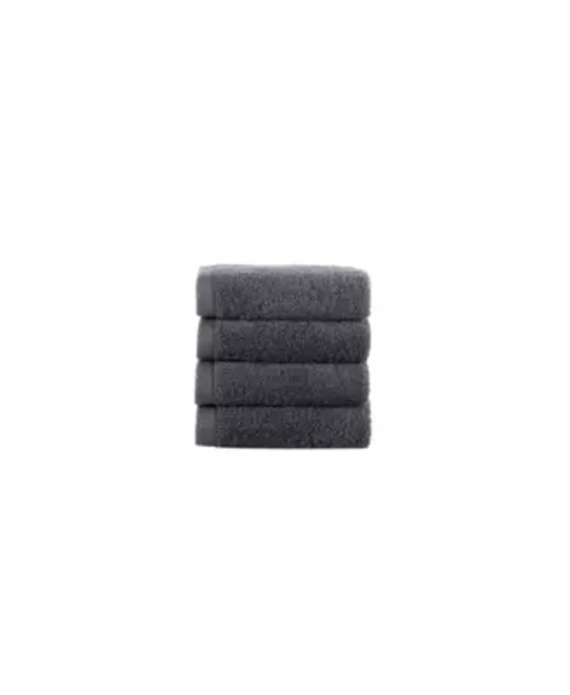 Solid Signature 4 pcs Wash Towels