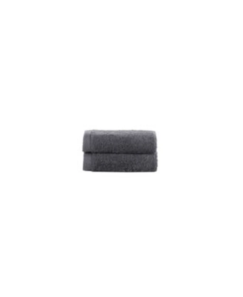 Solid Signature 2 pcs Wash Towels