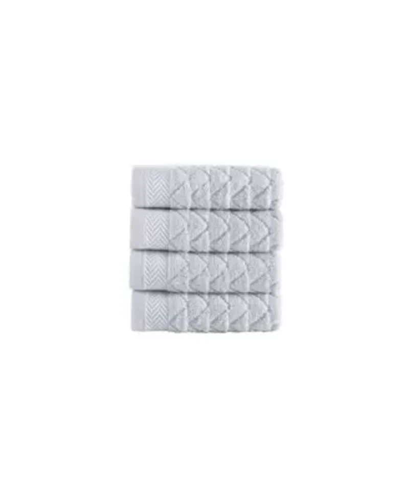 Herringbone 4 pcs Wash Towels
