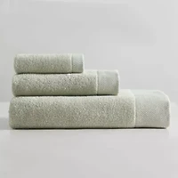 Entwine Solid Cotton 3-PieceTowel Set