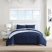 Point Harbor Microfiber Comforter-Sham Set