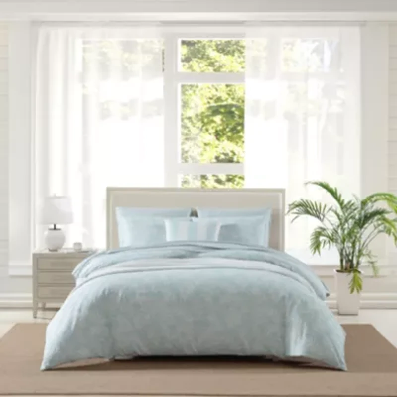 Art Of Palms 100% Cotton Comforter-Sham Set