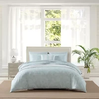 Art Of Palms 100% Cotton Comforter-Sham Set